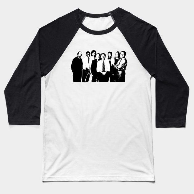 the west wing cast Baseball T-Shirt by aluap1006